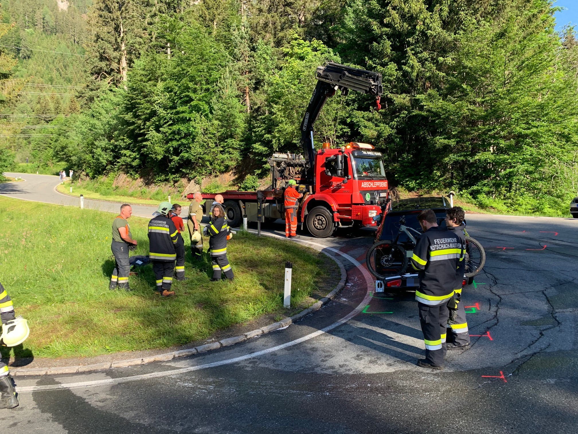 Schwerer Verkehrsunfall